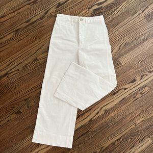 Madewell Wide Leg Corduroy Pants – Cream